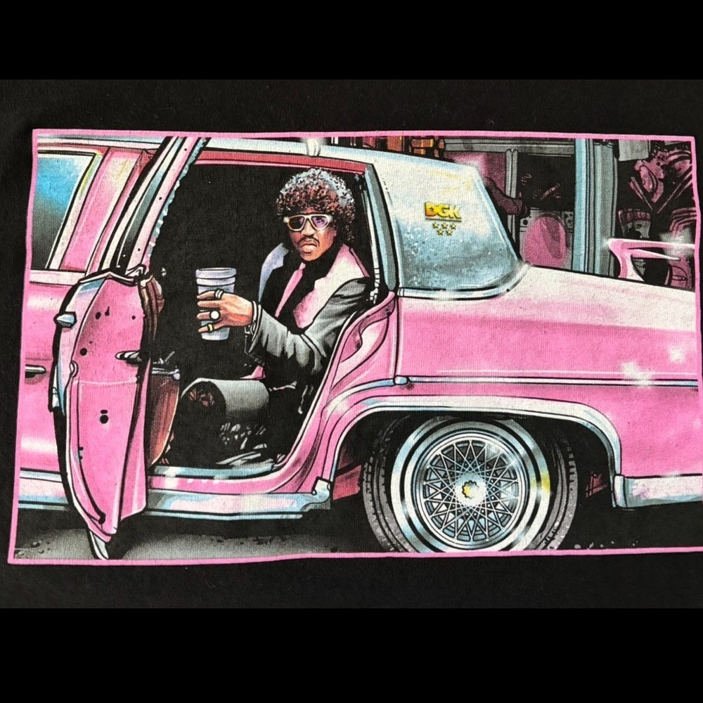 DGK Skateboards “Pinky” Next Friday Graphic Men’s Black T-Shirt Size Large - Picture 4 of 7